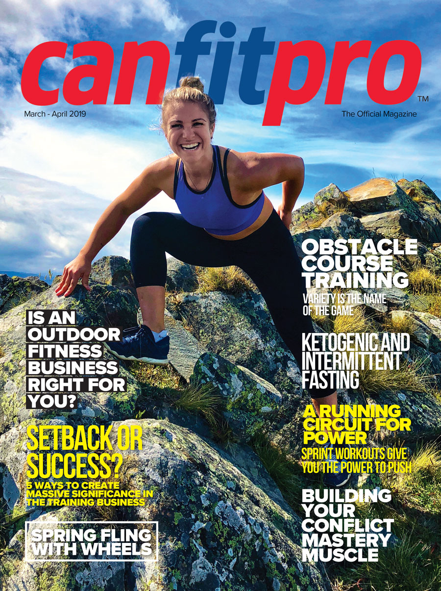 canfitpro Magazine | Mar/Apr 2019 cover
