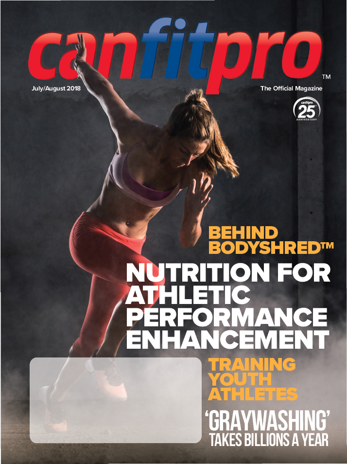 canfitpro Magazine | Jul/Aug 2018 cover