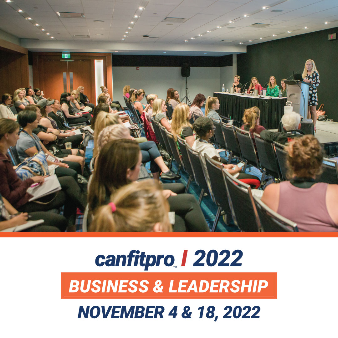 canfitpro 2022 online: business and leadership Registration coming soon...